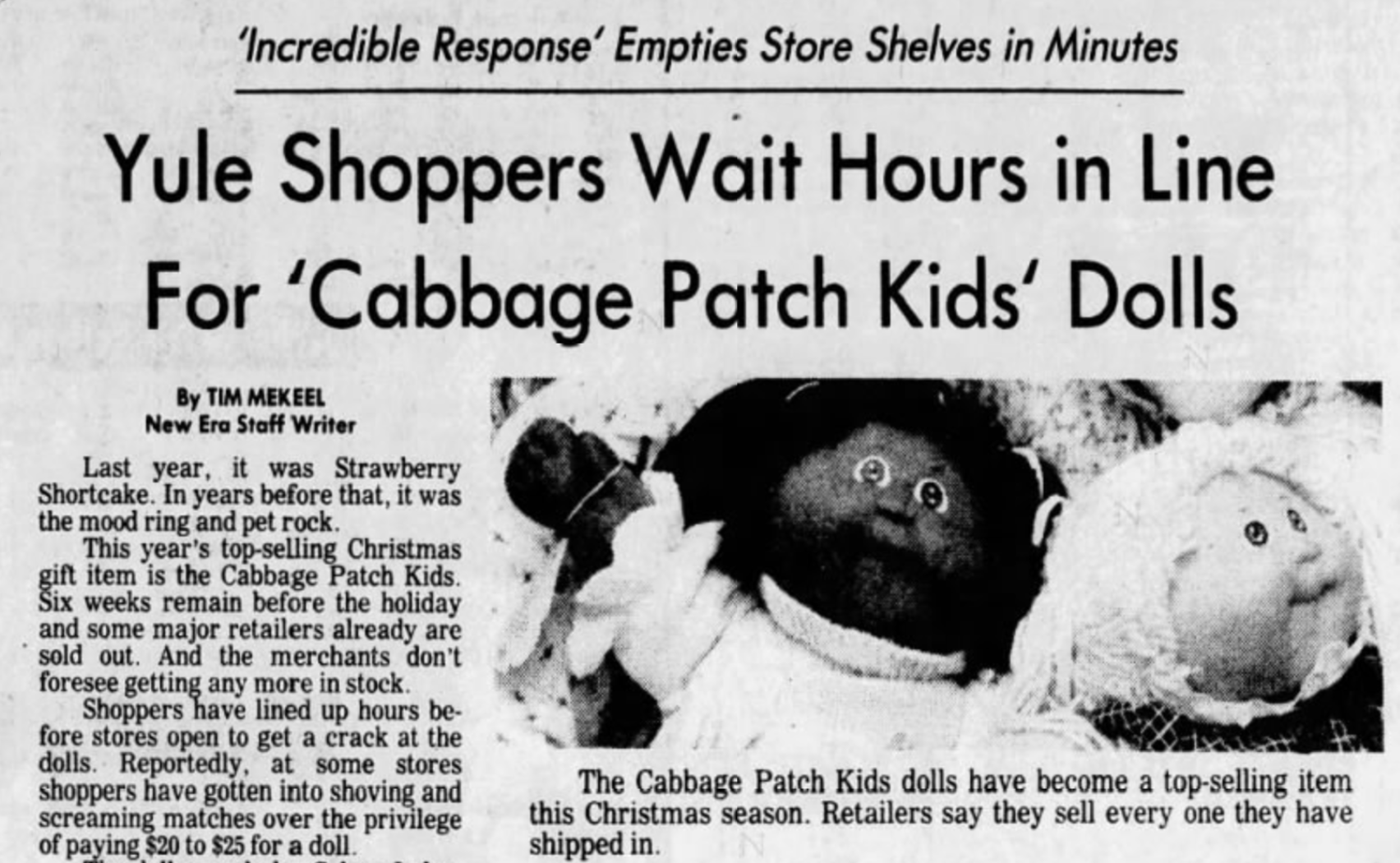 Cabbage patch 1983